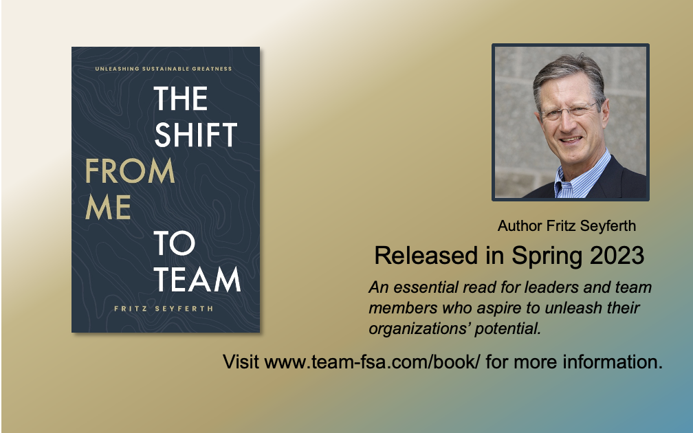 Official Launch of The Shift from Me to Team: Unleashing Sustainable Greatness