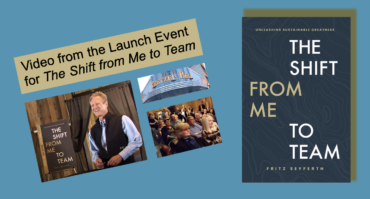 Launching The Shift from Me to Team – video