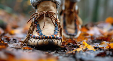 Walk in a Man’s Moccasins